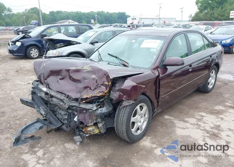 2006 Hyundai Sonata Gls V6/Lx V6 from USA, damaged, VIN 5NPEU46F86H056096